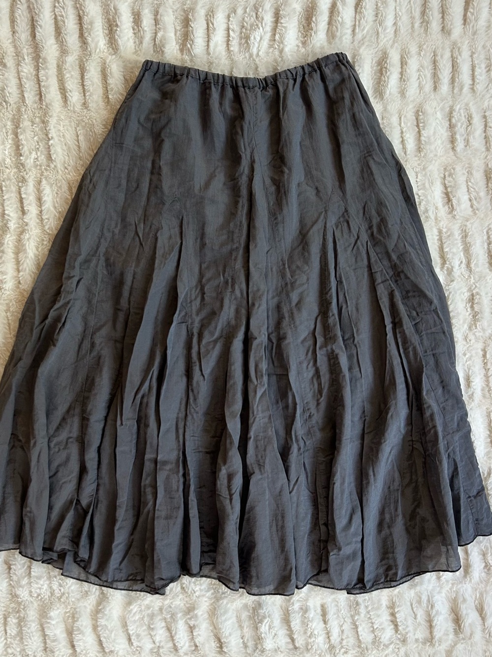CP Shades Fanny Lily Cotton Silk Maxi Skirt